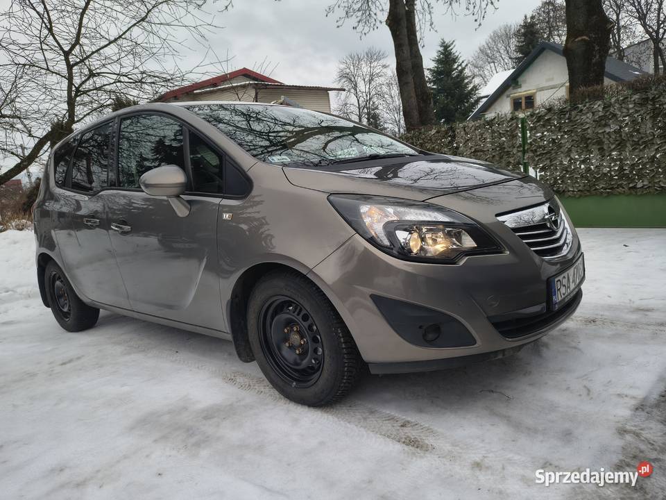 Meriva B 14 T 2013 przebieg 128500 podkarpackie Sanok