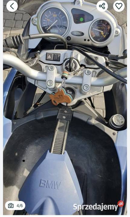 BMW F650 CS z ABS podgrzewane manetki sprzedam