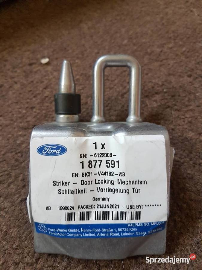 GÓRNY ZACZEP ZAMKA DRZWI TYŁ FORD TRANSIT 2014 Cieszyn sprzedam