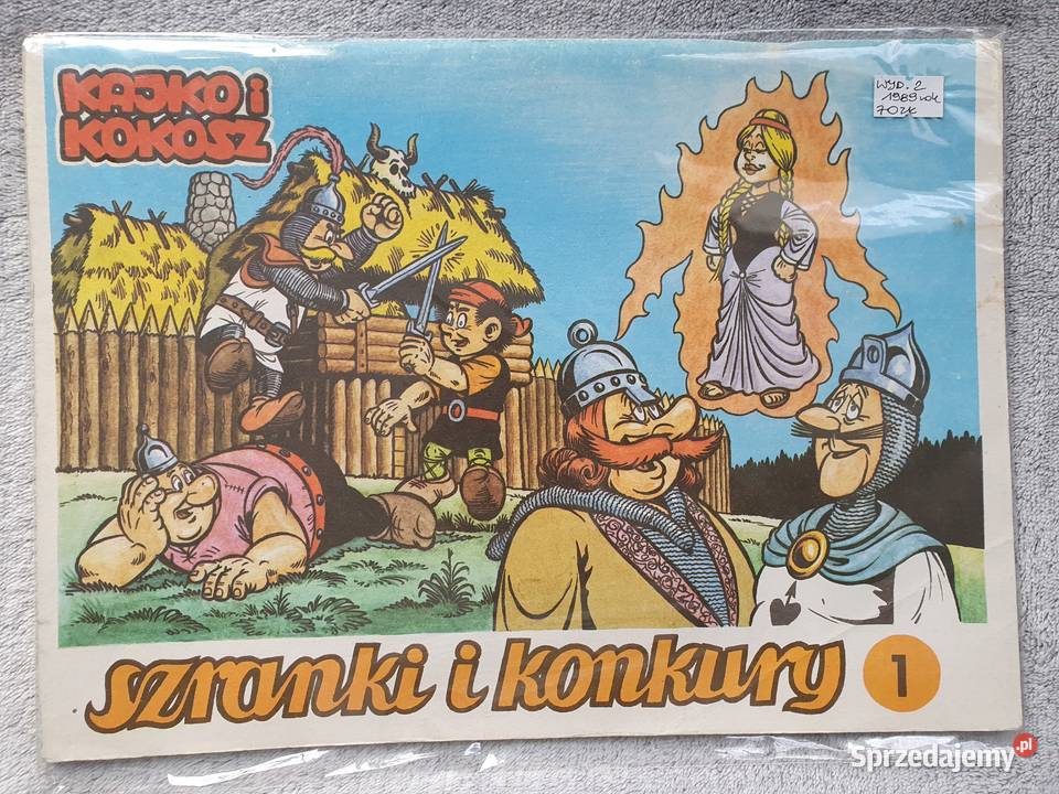 Kajko i Kokosz Szranki i Konkury cz1 wyd2 1989 Gdynia