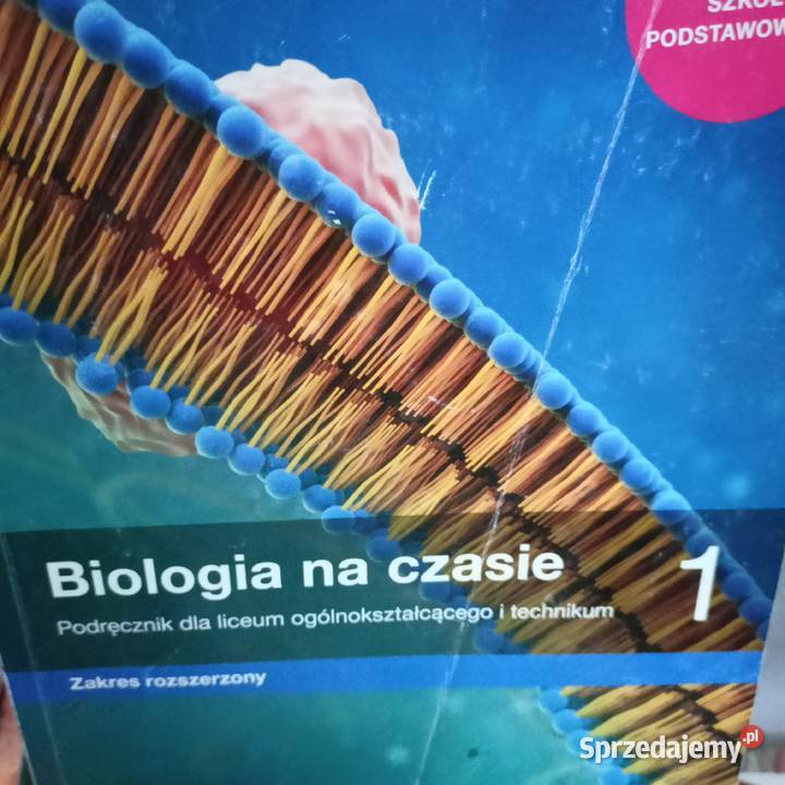 Biologia 1 nowa era rozszerzenie książki Warszawa sprzedam