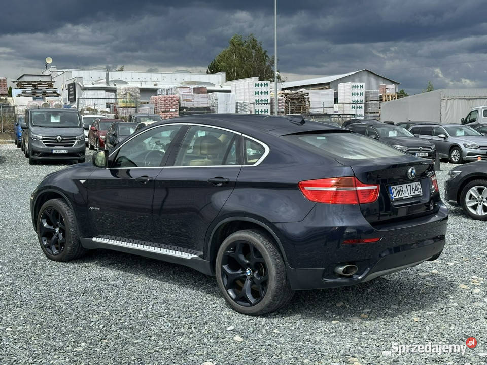 BMW X6 E71 30d xDrive35d 286 2009r Navi Skóry wspomaganie kierownicy X6 dolnośląskie Wojkowice