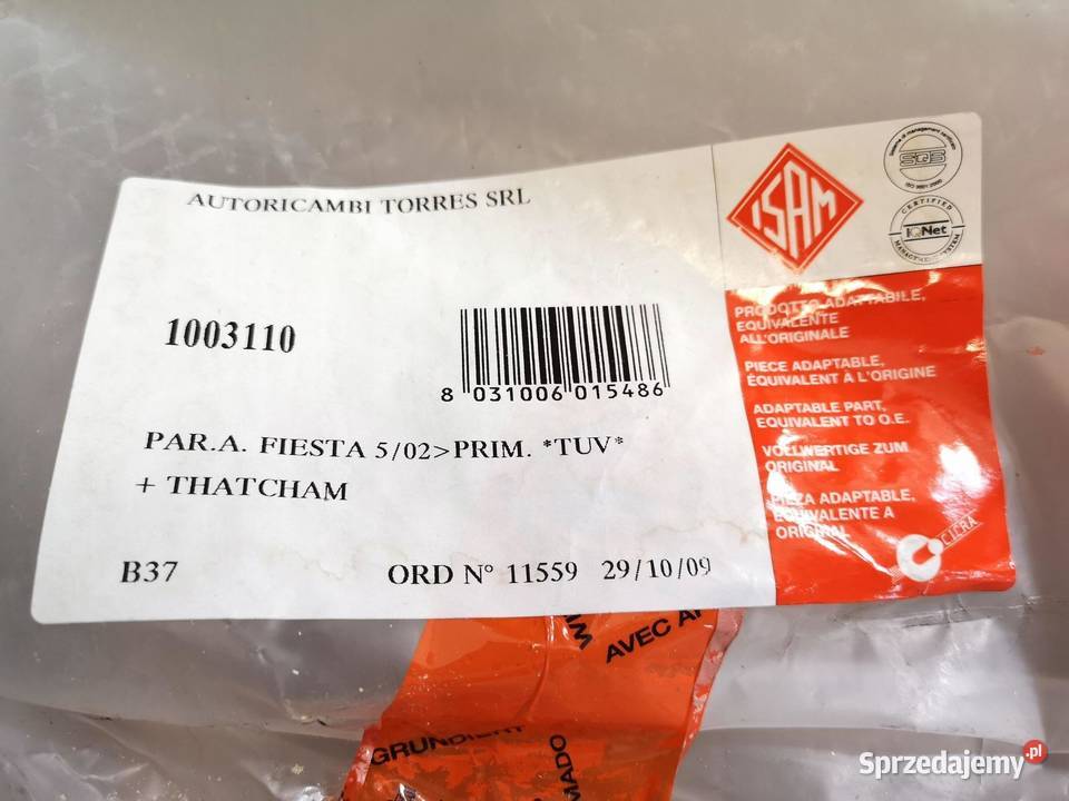 ZDERZAK PRZÓD FORD FIESTA 0205 ISAM