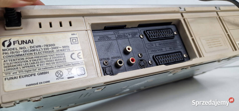 Video i DVD kombo Funai DCVR7830D DCVR 7830 D Międzychód