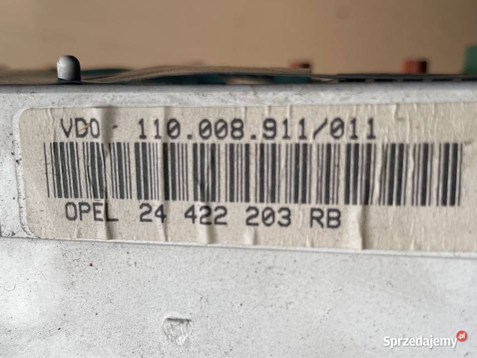 24422203 licznik zegary Opel vectra b lift kombi osobowe