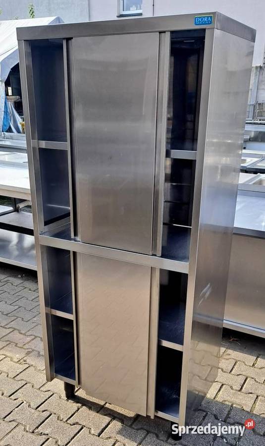 SZAFA PRZELOTOWA DRZWI SUWANE DORA METAL 8050180 Nowe Skalmierzyce