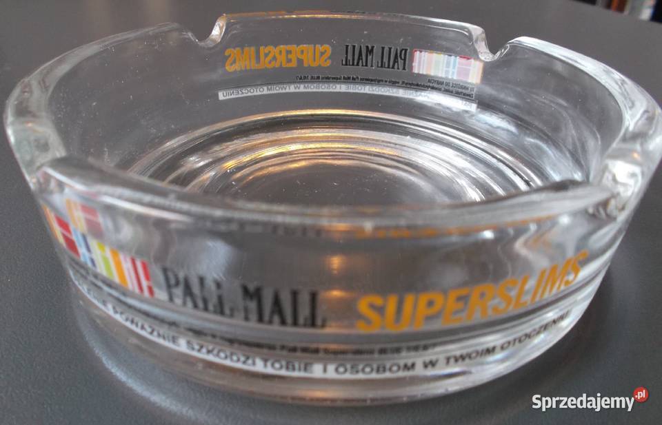 Popielniczki Pall Mall Superslims Popielniczka Pozostałe Rewal