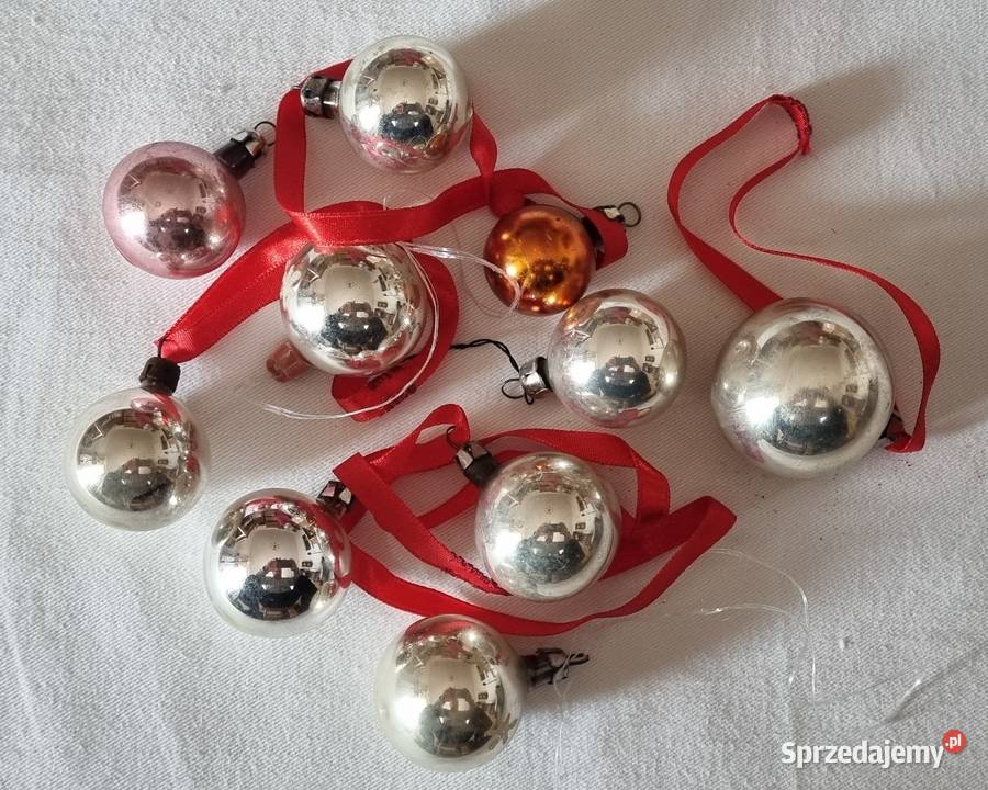 Stare Tradycyjne bombki choinkowe 21 vintage PRL mazowieckie Warszawa
