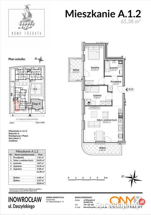 Apartament NOWA FREGATA Solankach Sprzedaż sprzedam