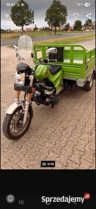Motocykl trójkołowy Moscito MO150ZH Sosnowica
