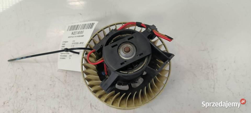 WENTYLATOR KABINOWY MERCEDES BENZ A 140 14560014 Części samochodowe Lipno sprzedam