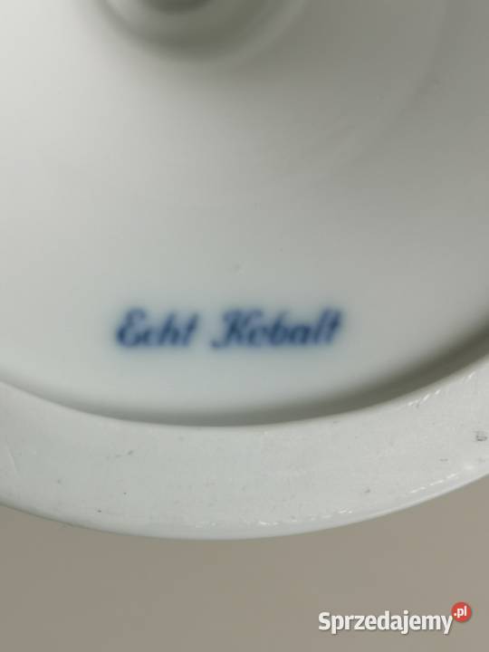 Świecznik Hutschenreuther vintage Porcelana i szkło Toruń