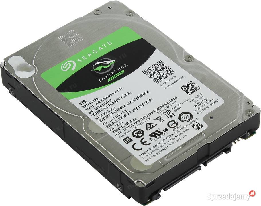 Nowy 25 dysk wewnętrzny Seagate ST4000LM024 4TB Radom