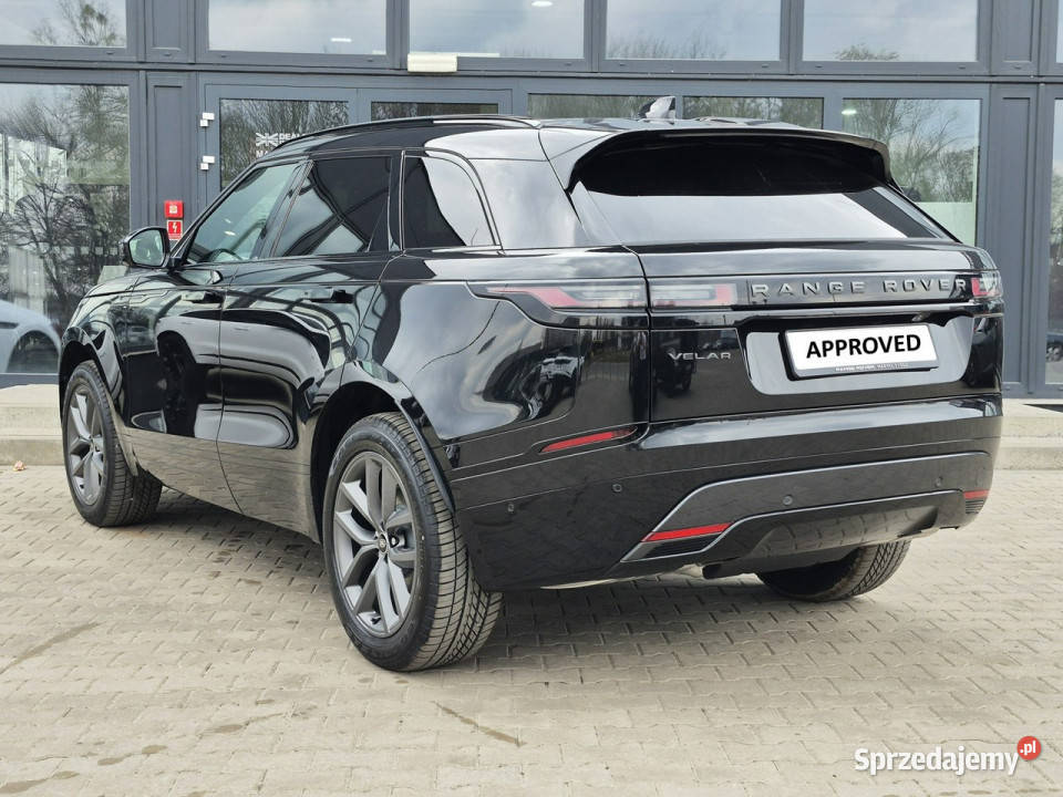 Land Rover Range Rover VELAR Range Rover Velar czarny Range Rover Velar Łódź