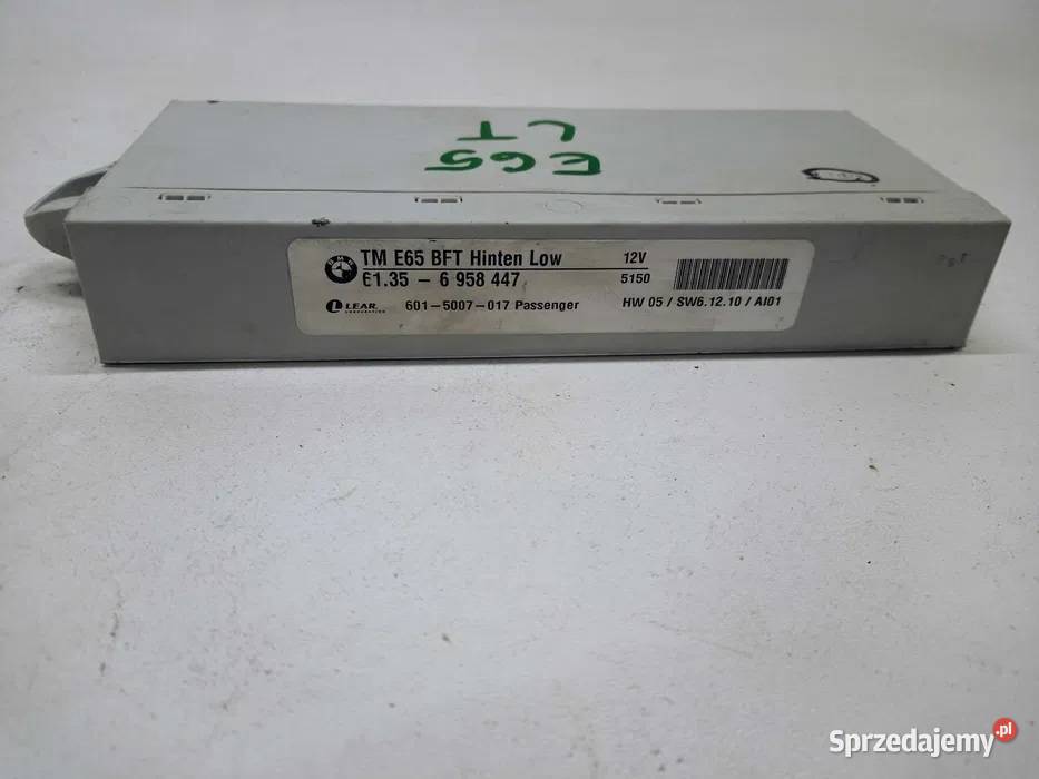 BMW 7 E65 moduł sterownik drzwi 6958447 kujawsko-pomorskie