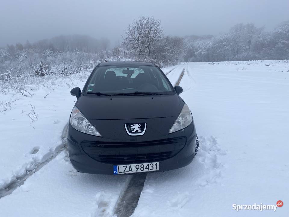 Peugeot 207 Hackback 14 benzyna opony lato zima Samochody osobowe Majdan Sitaniecki