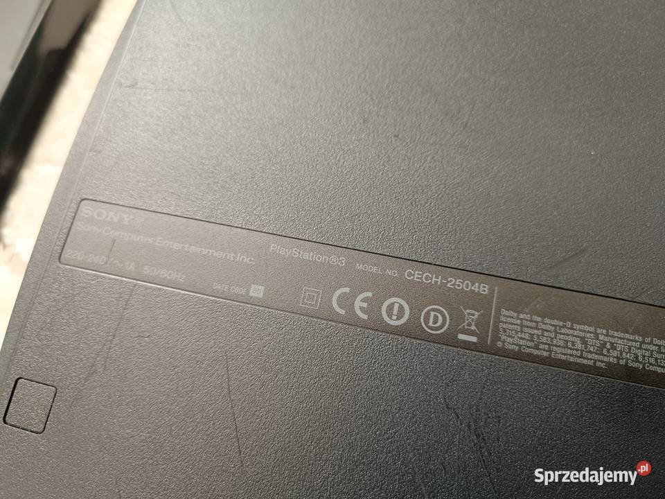 Sony PlayStation 3 Slim 3Slim CECH2504B 320GB 2 Pruszków
