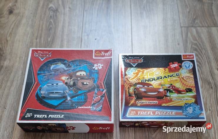 zygzak McQueen cars auta puzzle 2 zestaw 3 lata+ Kraków