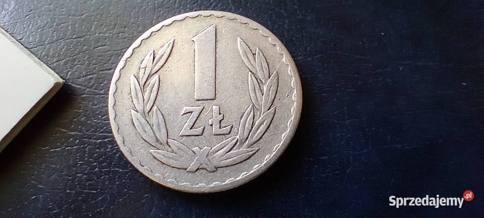 Stare monety 1 złoty 1957 PRL Polska podkarpackie
