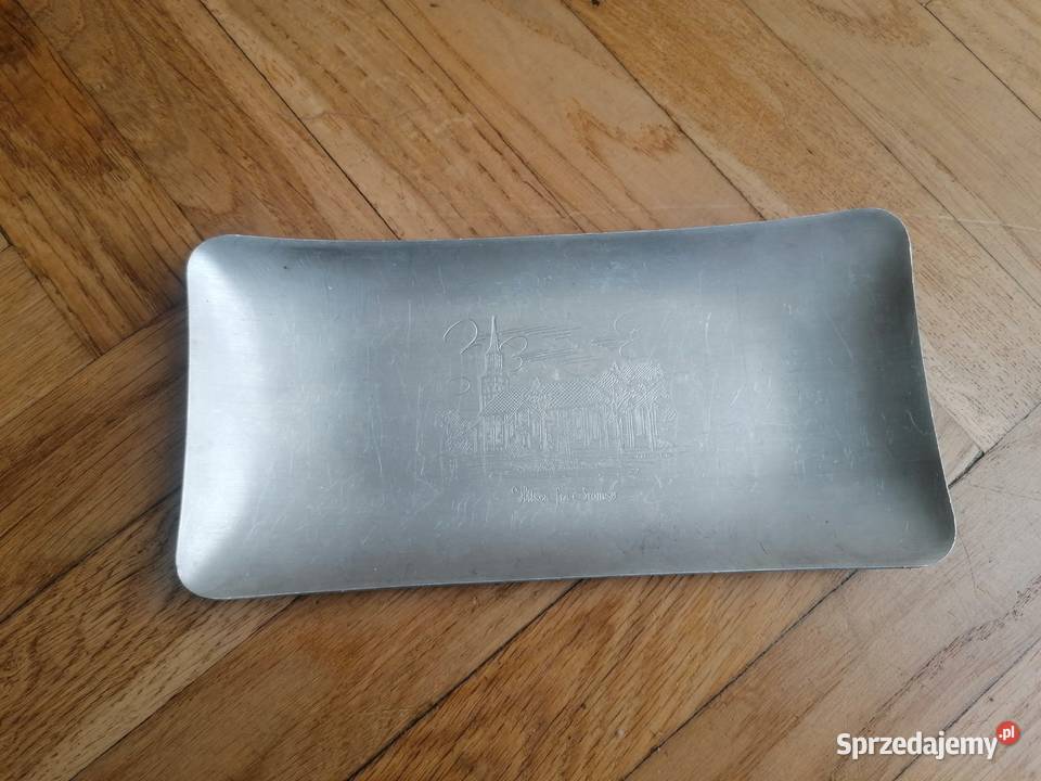 Taca metalowa odcienie szarości Gdańsk sprzedam