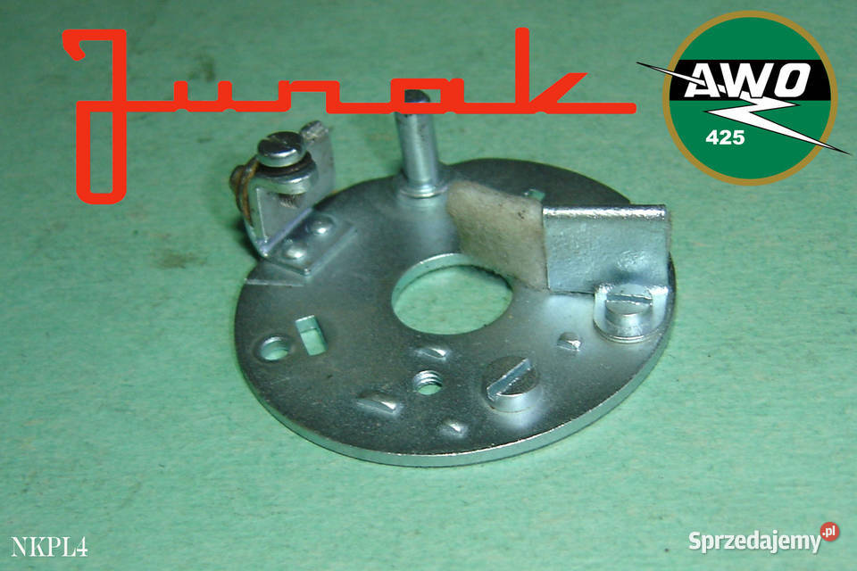 JUNAK AWO przerywacz płytka podstawa iskrownik Motoryzacja