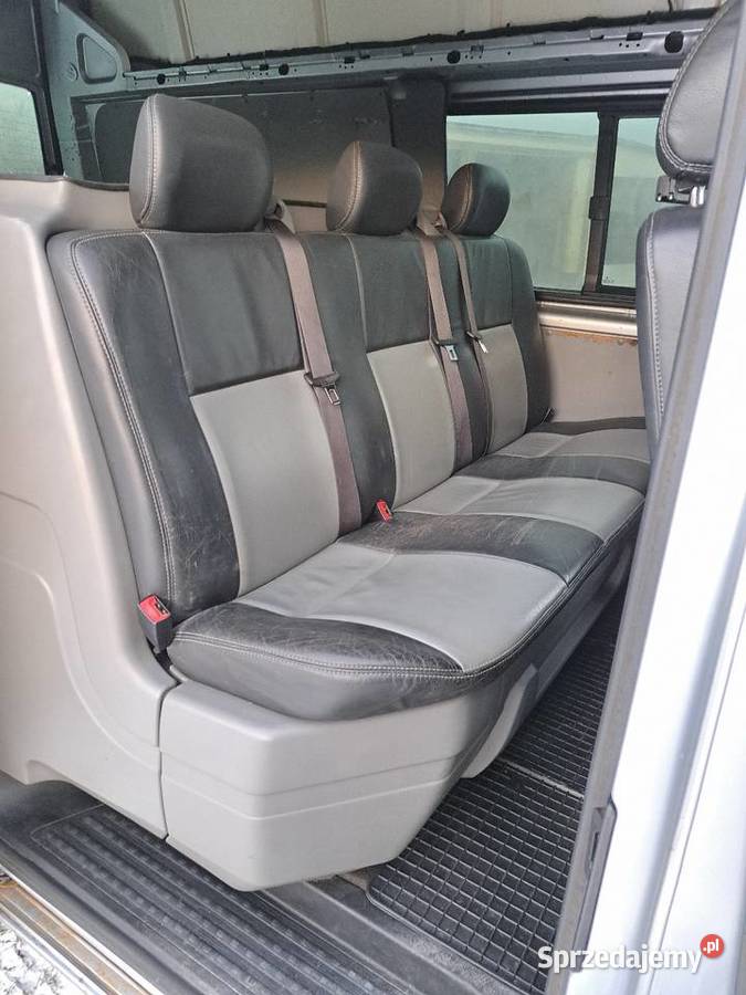 VW T5 wysoki długi 25 TDI 174 Automat nieuszkodzony Transporter Oleśnica