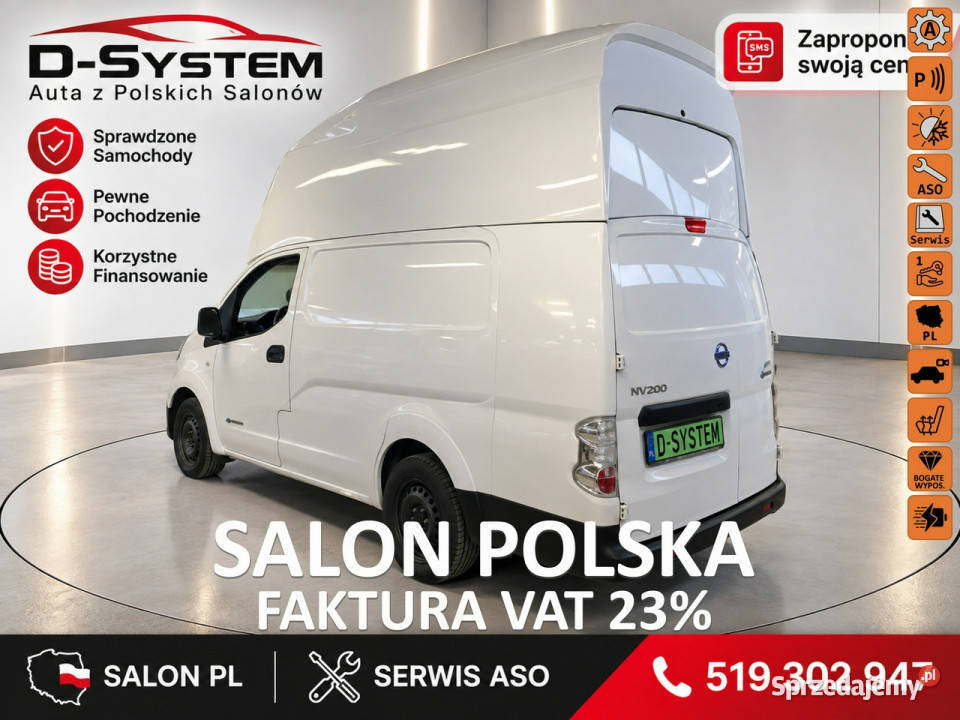 Nissan ENV200 22r Nissan NV200 Acent MAXX Salon furgon Białystok sprzedam