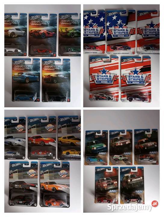 Hot Wheels Premium zestaw 3 sztuk wiele innych Jaworzno sprzedam