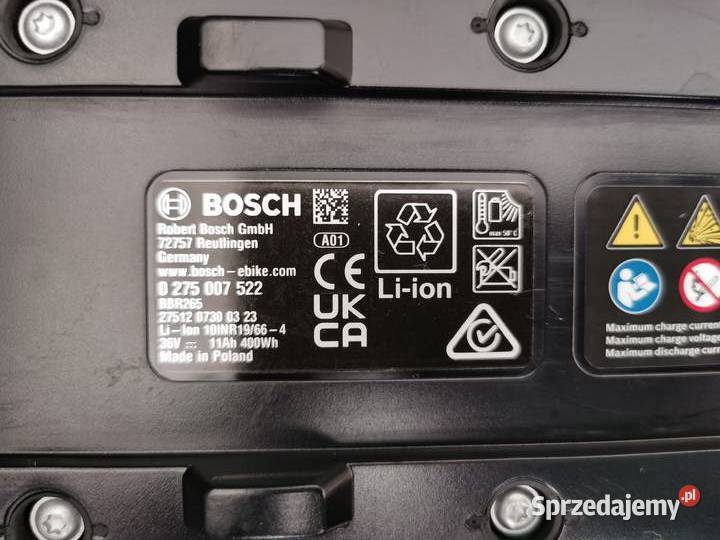 Bateria Bosch Powerpack 400Wh na bagażnik Łódź