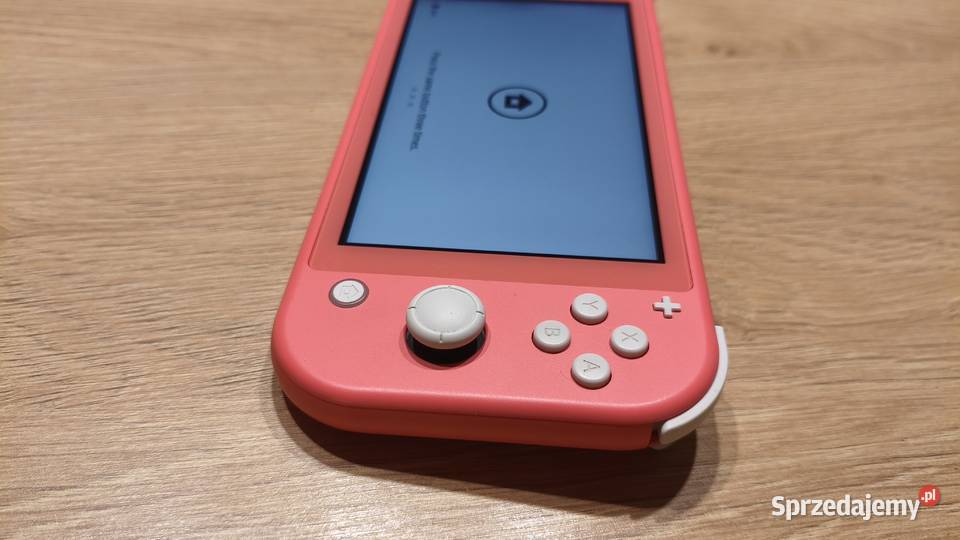 Konsola Nintendo Switch Lite Coral Różowa Etui Konsole i automaty Zabrze sprzedam