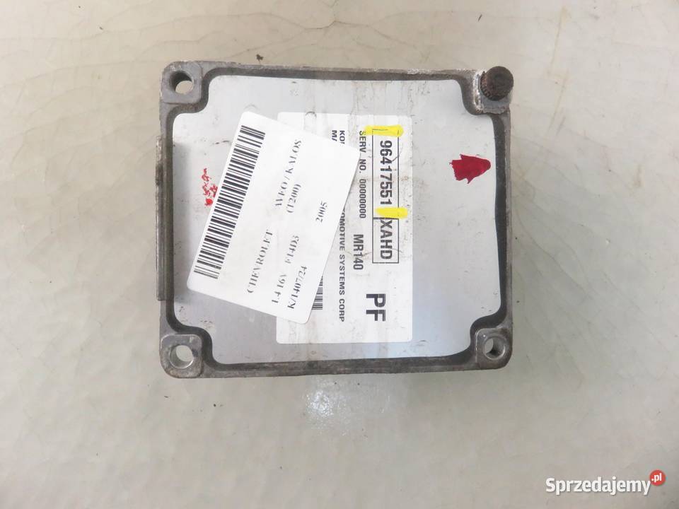 STEROWNIK CHEVROLET AVEO KALOS T200 14 16V