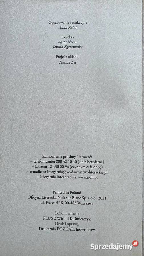 António Lobo Antunes Zadupia Rok wydania 2021 Kraków
