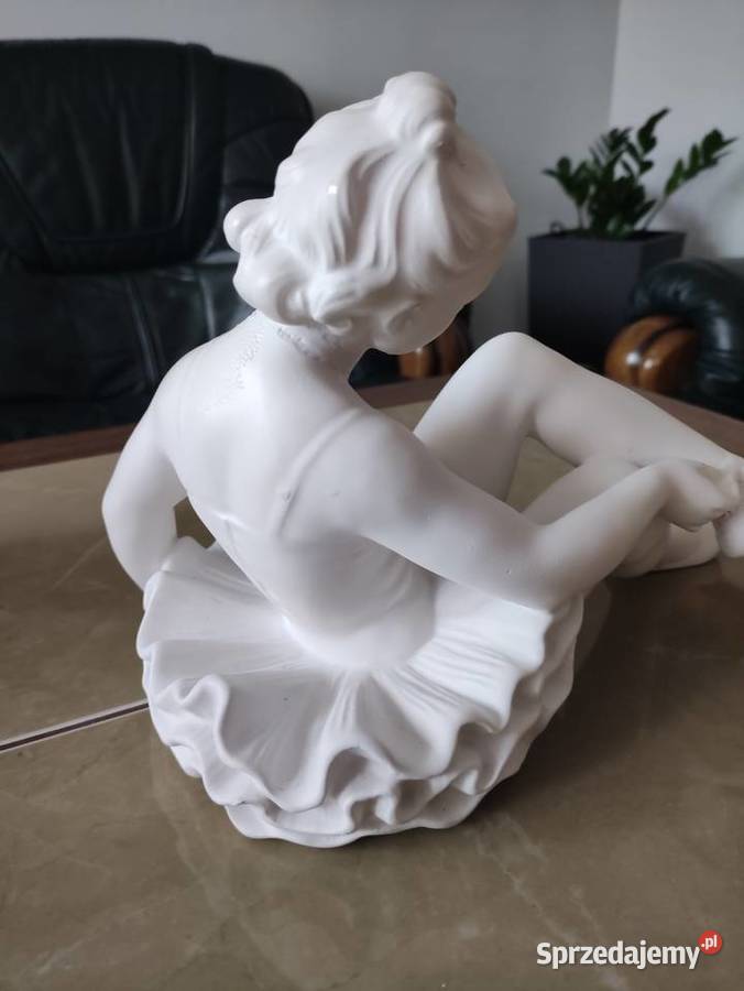 figura ceramiczna baletnica Jihokera Bechyn Janów
