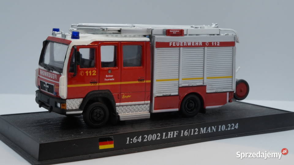 Samochód strażacki LHF 1612 MAN 164 del Prado Olesno