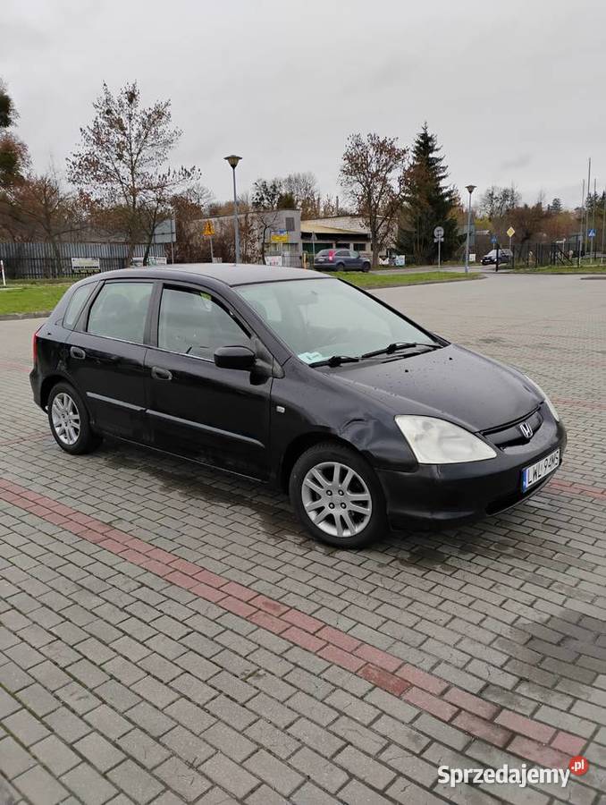 HONDA CIVIC 7 17Ctdi 100 Klima Sprawna Alu Nowe Krasnystaw