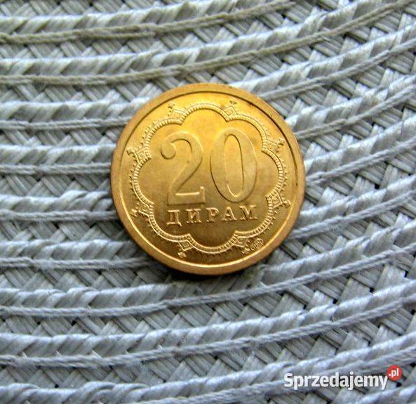 Tadżykistan 20 Diram 2006r Ładna