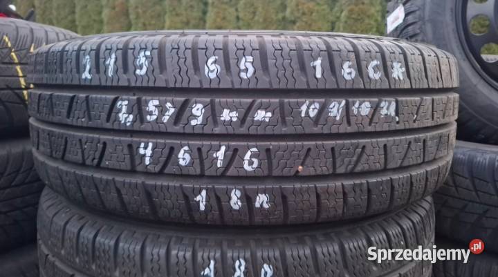 4x Opona zimowa Pirelli Carrier Winter 21565R16C Skołoszów