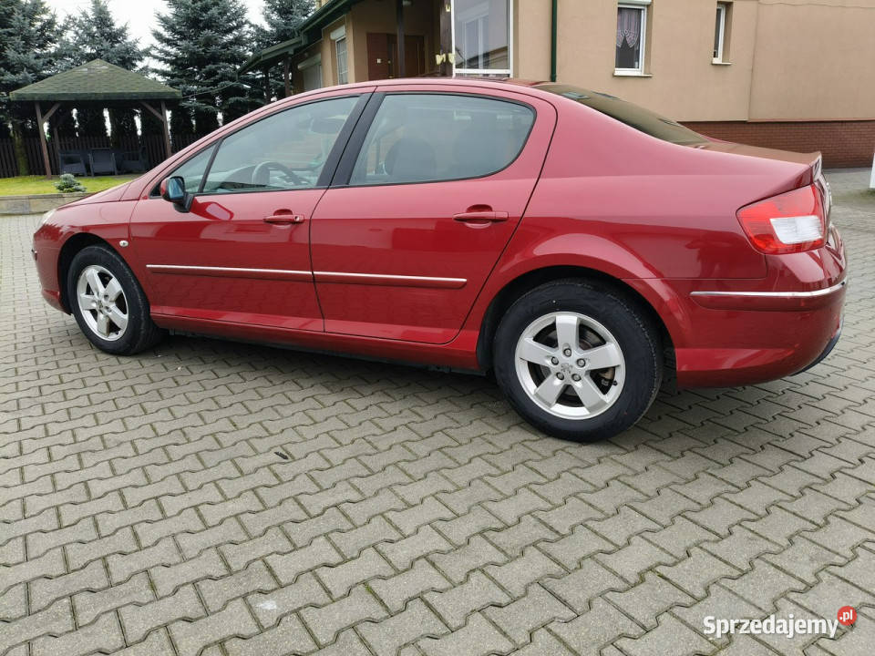 Peugeot 407 20 Benzyna czujnik parkowania łódzkie Kutno sprzedam
