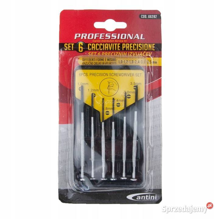 ŚRUBOKRĘTY ZEGARMISTRZOWSKIE Wkrętaki precyzyjne podkarpackie Rzeszów