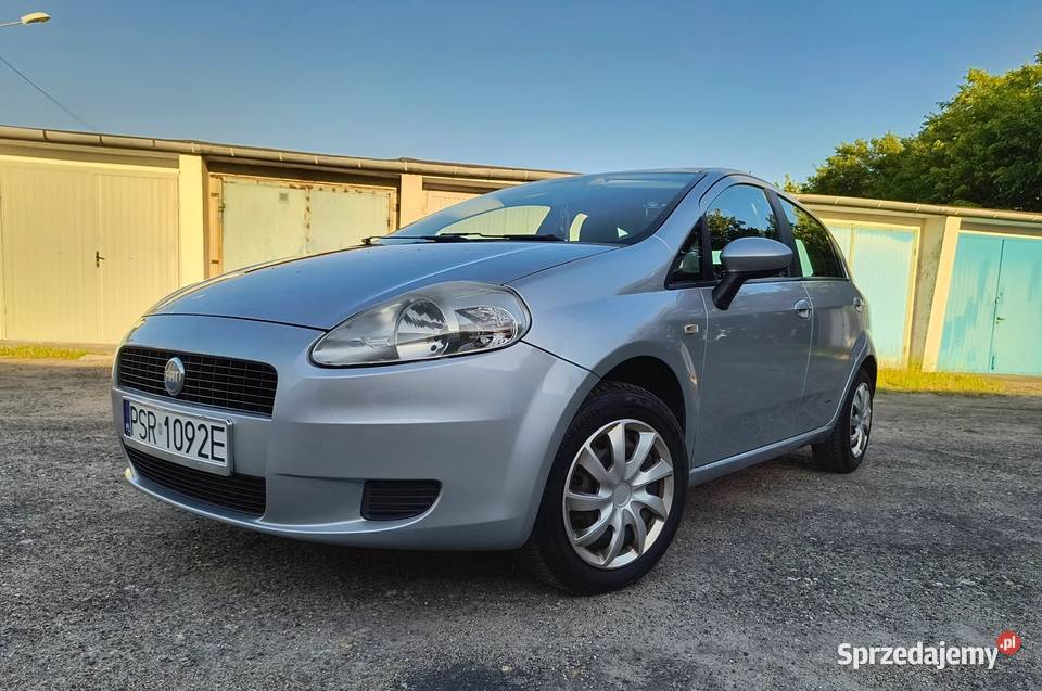 Fiat Grande 14 benzynaLPG Rok produkcji 2007 Środa Wielkopolska sprzedam