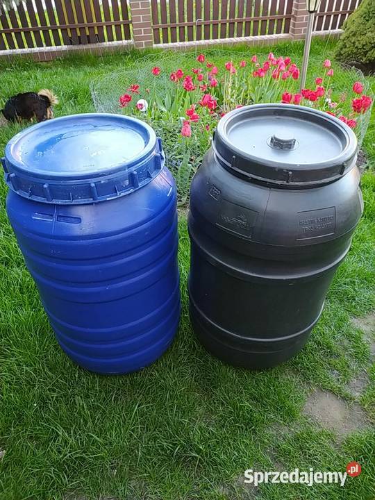 Beczki plastikowe 220 l Olsztyn sprzedam