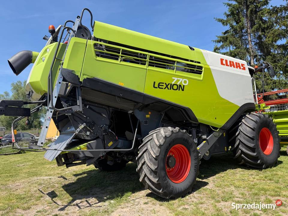 Kombajn zbożowy Claas Lexion 770 heder V1050 Nowa Ruda