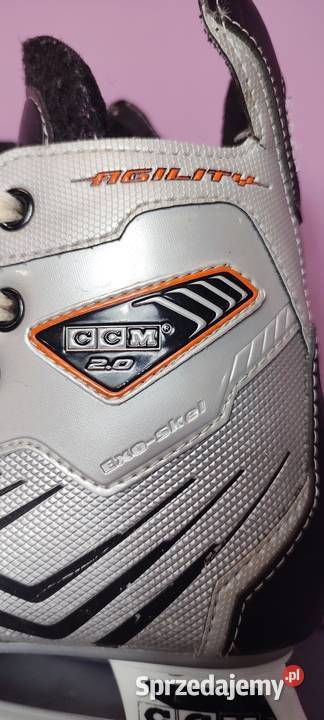 Łyżwy hokejowe CCM Agility 20 dzieci rozmiar 35 Jasień sprzedam