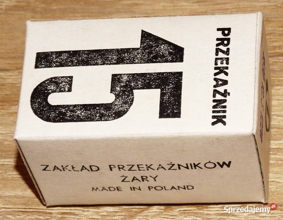 Przekaźnik R15 3PDT 10 A 250 VAC 1510 1315 1220 Gliwice sprzedam