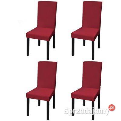 vidaXL Elastyczne pokrowce na krzesła w prostym mazowieckie Warszawa
