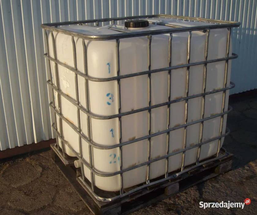 Zbiornik 1000L Mauzer zbiornik na wodę czysty na Lublin sprzedam