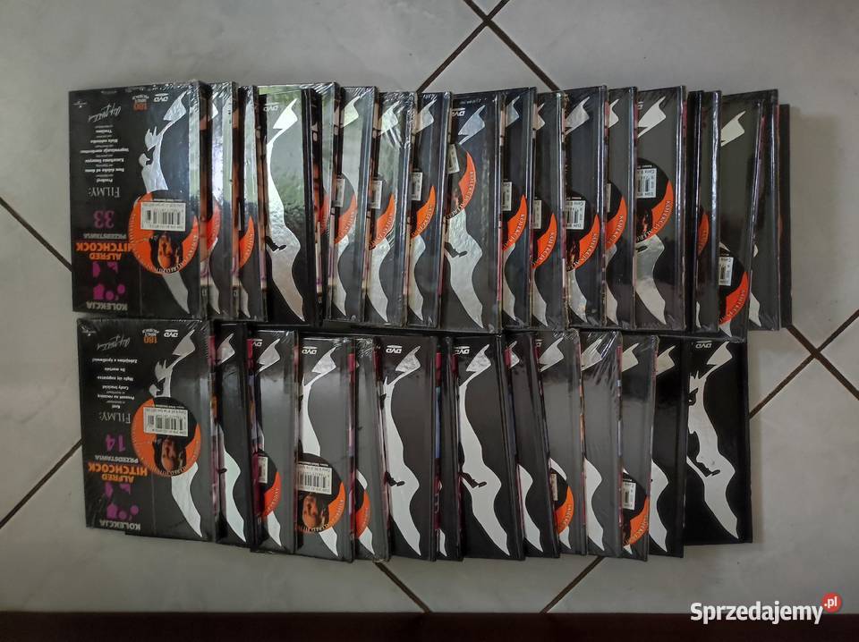 Alfred Hitchcock Przedstawia komplet 33 DVD DVD świętokrzyskie Kielce