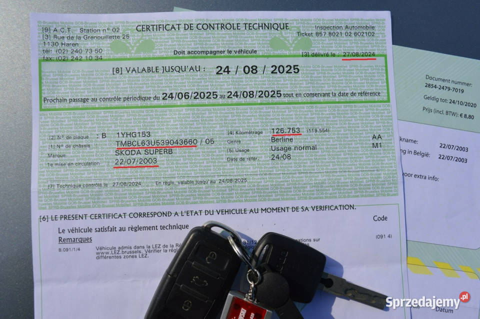 koda Superb 18T 150 Klimatronik Udokumentowany