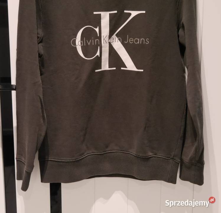 Calvin Klein świetna bluza 36 S Inny materiał Wrocław sprzedam