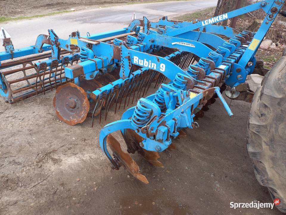 Sprzedam agregat talerzowy lemken rubin 3m Błaszki
